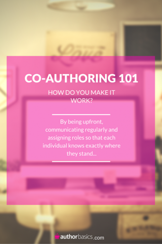 How co-authoring a book actually works